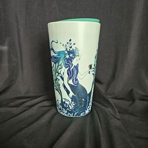 Starbucks Blue and Green Mermaid Tumbler